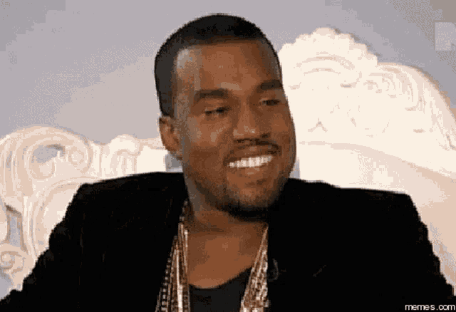 kanye west angry laugh